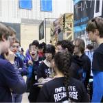 GRAND VALLEY STATE UNIVERSITY HOSTED THE FIRST ROBOTICS COMPETITION